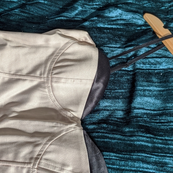 Sexy Celebrity Inspired Corset Mesh Cocktail Dress - Picture 5 of 8